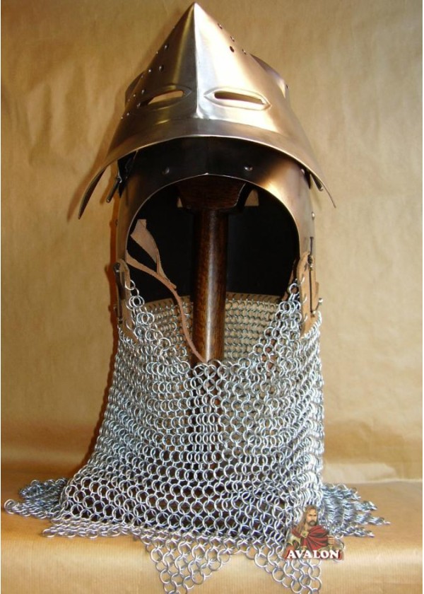 Casque Bassinet Médiéval à bec