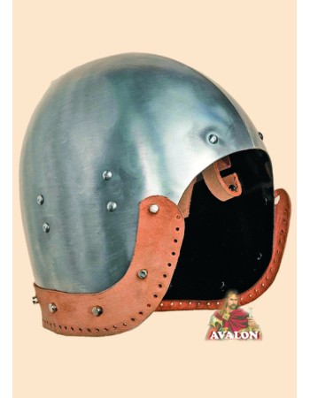 Casque Bassinet, Casque Médiéval