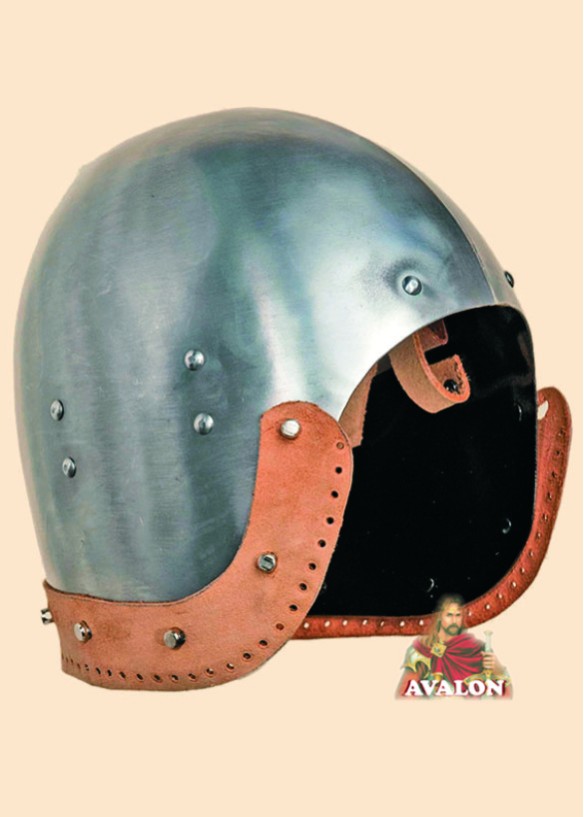 Casque Bassinet, Casque Médiéval