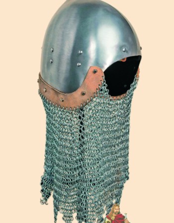 Bassinet Médiéval - Casque de Combat