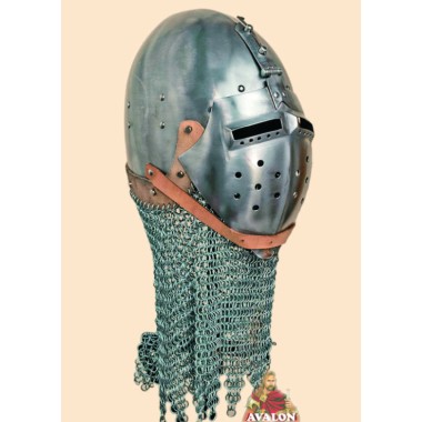 Casque Bassinet Klappvisor - Casque de Combat