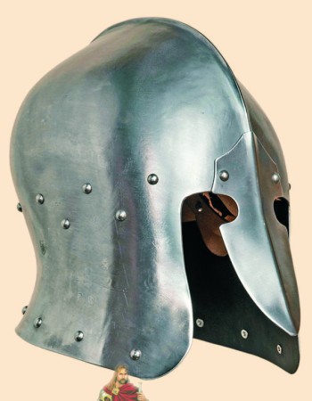 Casque Barbute - Casques médiévaux  