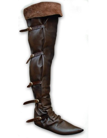 Bottes médiévales hautes