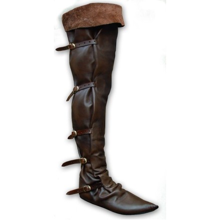 Bottes médiévales hautes