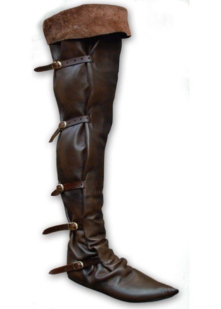 Bottes médiévales hautes