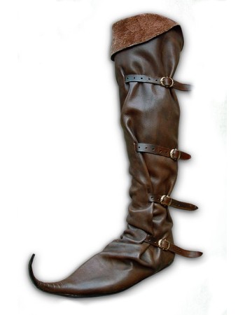 Bottes médiévales hautes