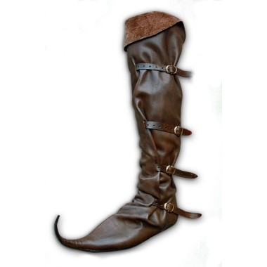 Bottes médiévales hautes