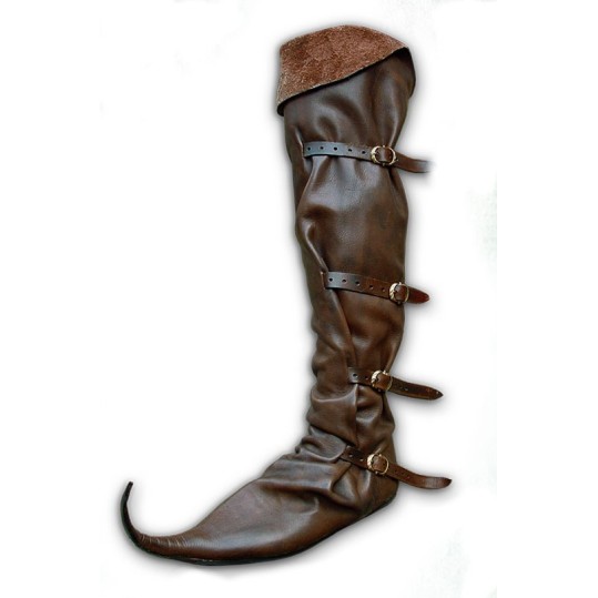 Bottes médiévales hautes