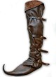 Bottes médiévales hautes