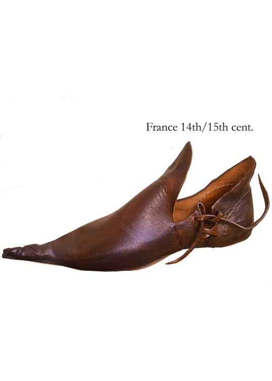 Poulaine Chaussures médiévale 