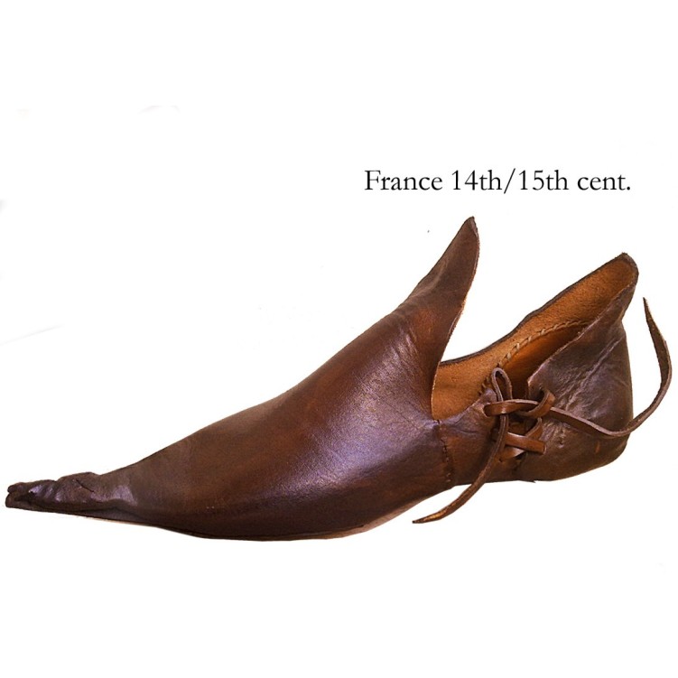 Poulaine Chaussures médiévale 