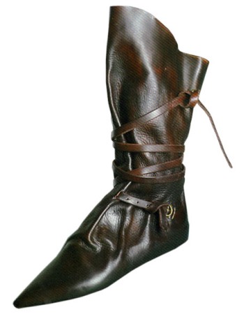 Bottes médiéval cheval genou
