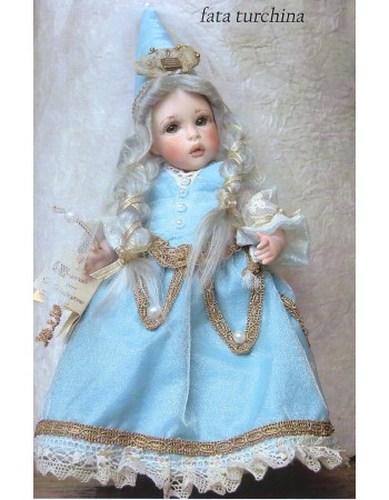 Poupée du conte de fées Pinocchio - Fée Bleue