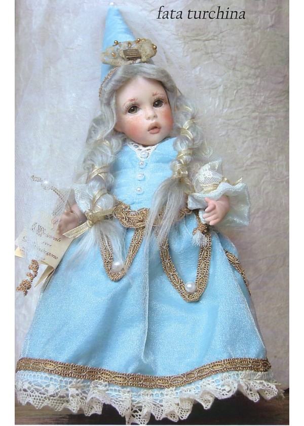 Poupée du conte de fées Pinocchio - Fée Bleue