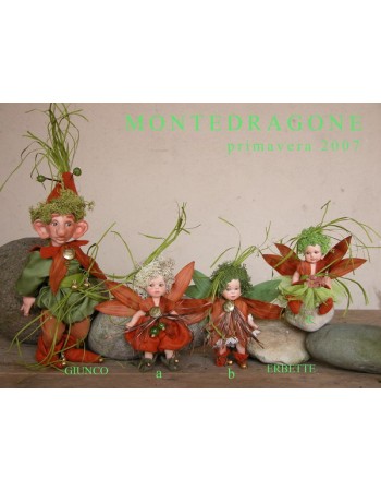 Poupée Elfe Rush, Poupée Porcelaine Collection, 23/27 cm