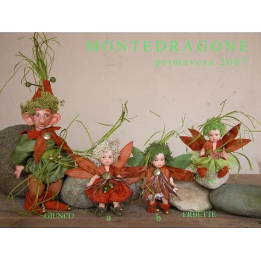 Poupée Elfe Rush, Poupée Porcelaine Collection, 23/27 cm