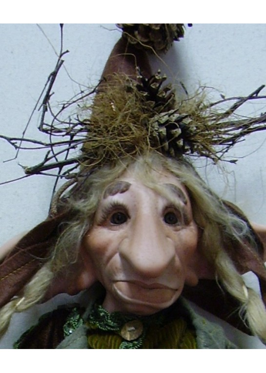 Poupée Elfe, Glosh - Poupée Porcelaine Collection, 52 cm