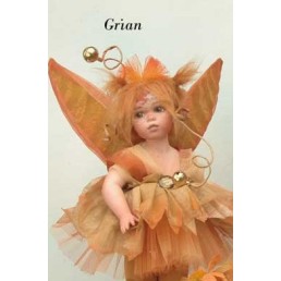 Grian Sunshine, Poupée Porcelaine Collection, 33 cm