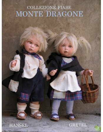 Poupées du conte de fées Hansel et Gretel