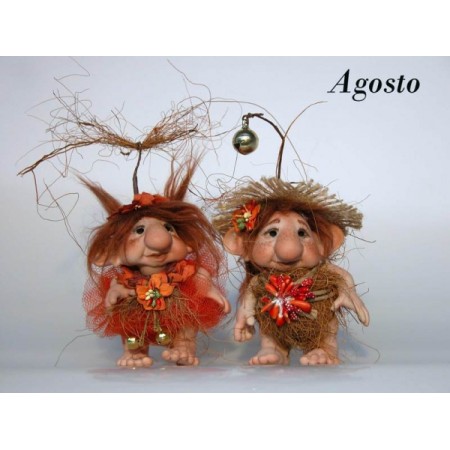 Poupée Porcelaine Elfe, Trugg des mois