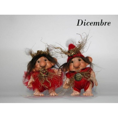 Poupée Porcelaine Elfe, Trugg des mois