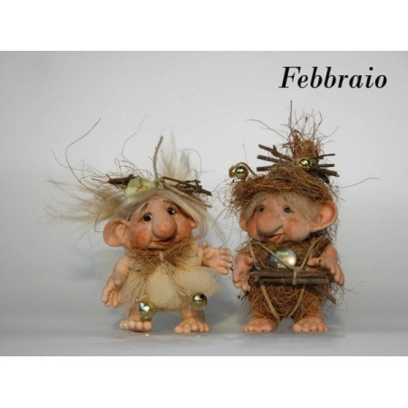 Poupée Porcelaine Elfe, Trugg des mois