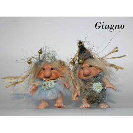 Poupée Porcelaine Elfe, Trugg des mois