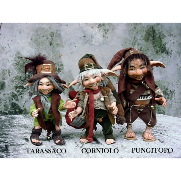 Poupée Porcelaine Elfe, Corniolo