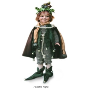 Poupée Porcelaine Elfe, Tiglio