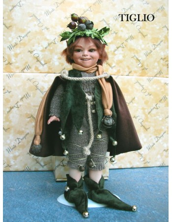 Poupée Porcelaine Elfe, Tiglio