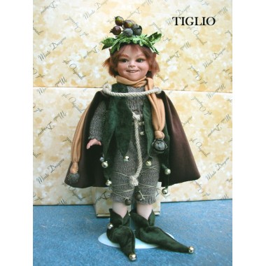 Poupée Porcelaine Elfe, Tiglio
