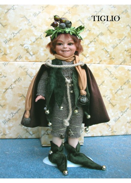Poupée Porcelaine Elfe, Tiglio