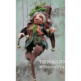 Trèfle Marionnette en Porcelaine