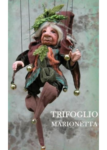 Trèfle Marionnette en Porcelaine