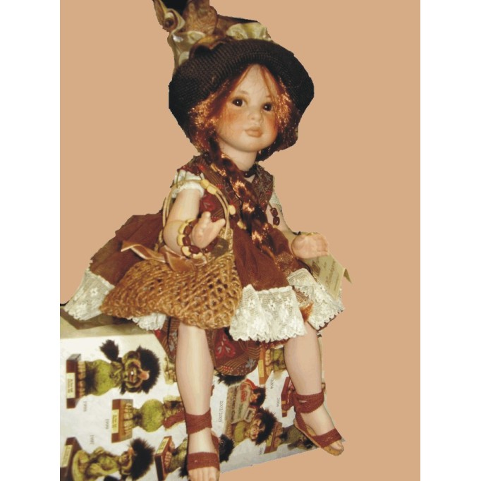 Poupée Porcelaine, Lucille