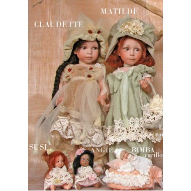 Poupée de Collection - Hauteur 39 cm, Claudette