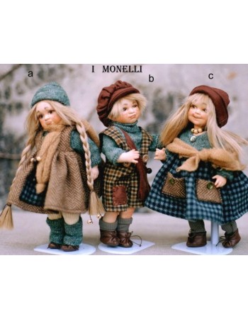 Poupées Porcelaine - Poupées de Collection Gamins 