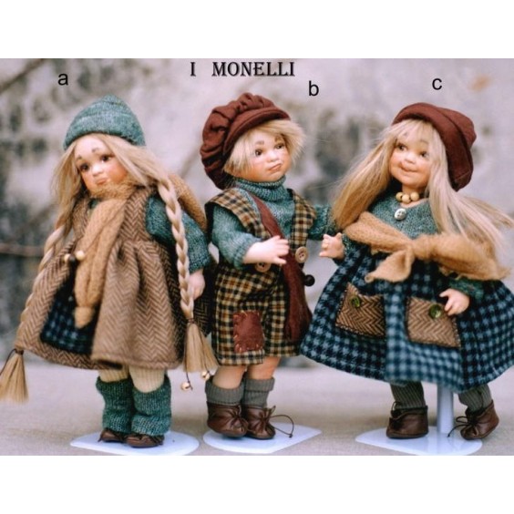 Poupées Porcelaine - Poupées de Collection Gamins 