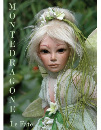 Poupée Porcelaine - Fée Chlorophylle, 35 cm