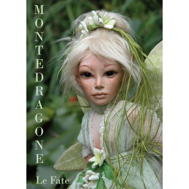 Poupée Porcelaine - Fée Chlorophylle, 35 cm