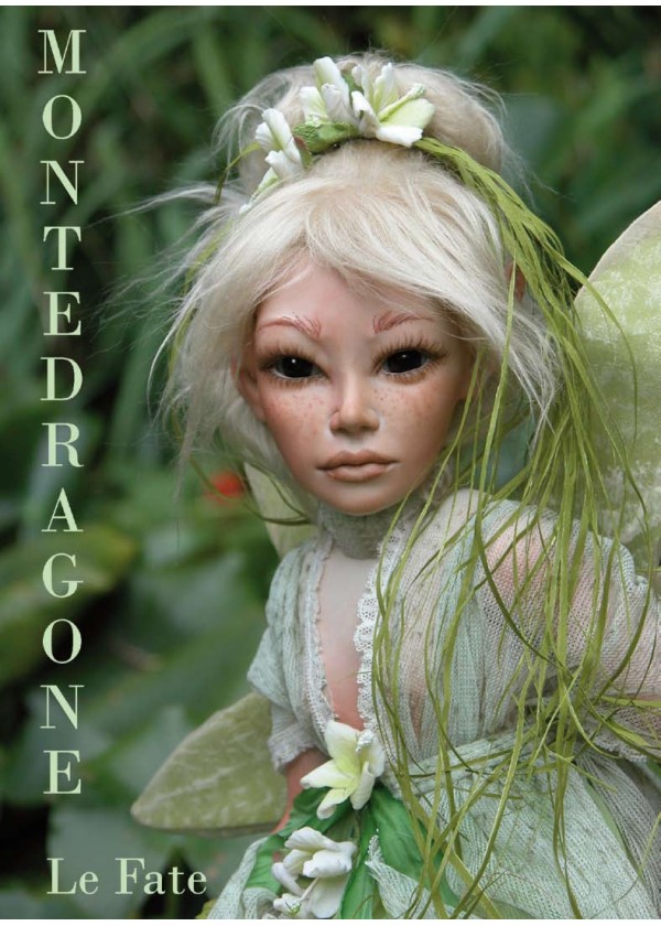 Poupée Porcelaine - Fée Chlorophylle, 35 cm