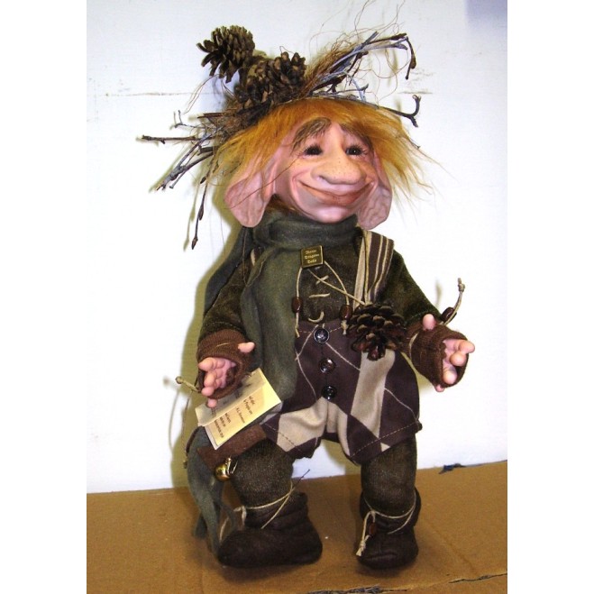 Poupée Elfe Pigne - Poupée Porcelaine Collection - 21/28 cm