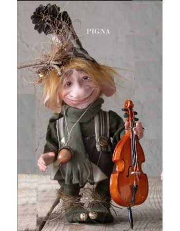 Poupée Elfe Pigne - Poupée Porcelaine Collection - 21/28 cm