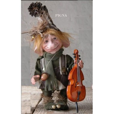 Poupée Elfe Pigne - Poupée Porcelaine Collection - 21/28 cm