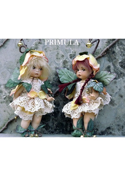Fée Primrose, Poupée fée en porcelaine de 18 cm