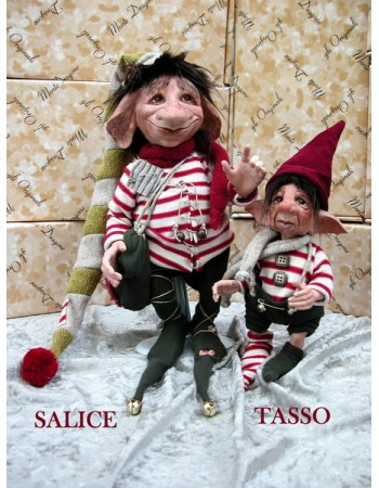 Poupée Porcelaine Elfe, Salice