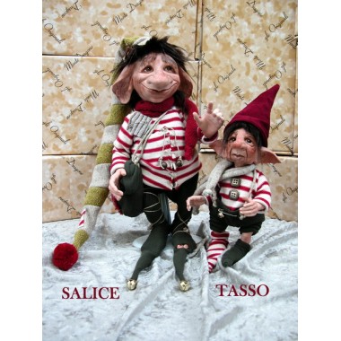 Poupée Porcelaine Elfe, Salice