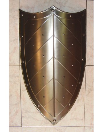 Bouclier médiéval avec trois points