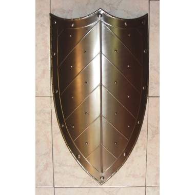Bouclier médiéval avec trois points
