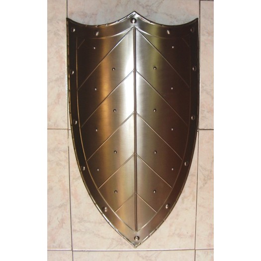 Bouclier médiéval avec trois points